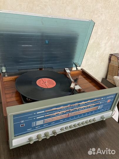 Проигрыватель винила вега-312-стерео