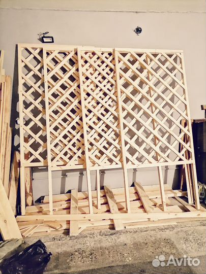 Шпалера садовая из дерева