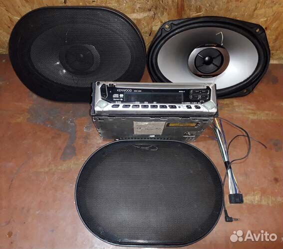 Продаю магнитолу Kenwood, акустику Pioneer