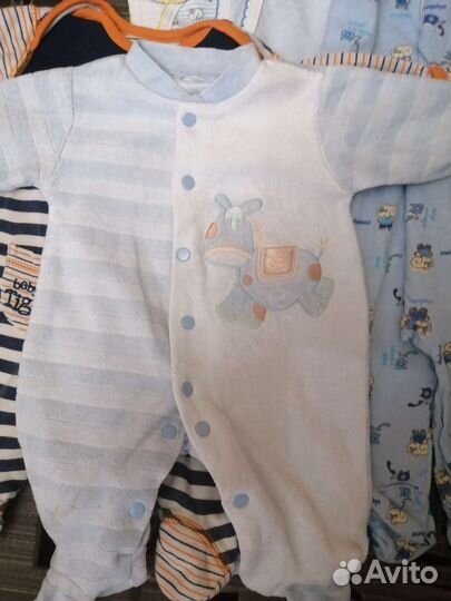 Вещи пакетом на мальчика 50 56