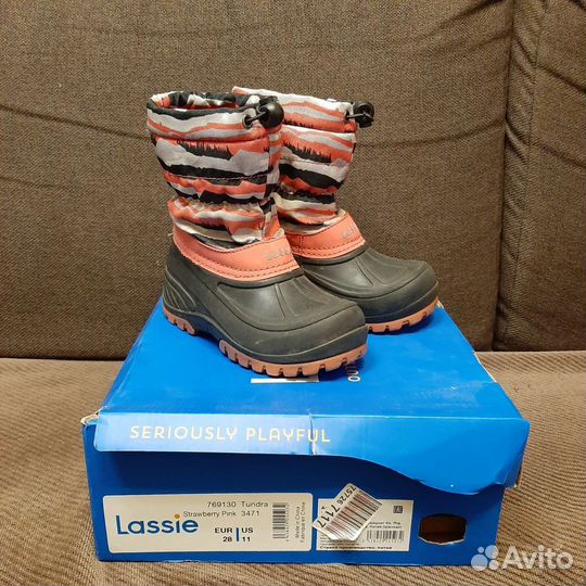 Демисезон сапоги lassie 28 р