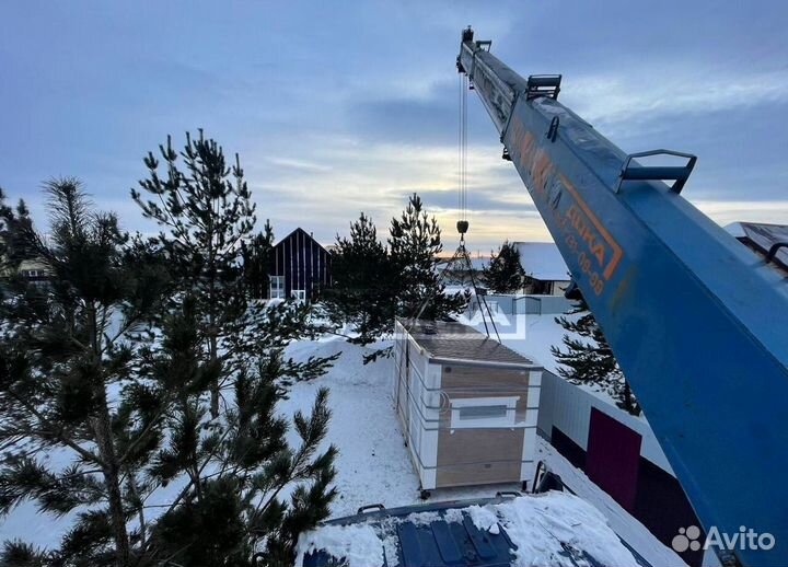 Баня перевозная