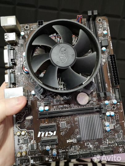 Комплект MSI H110 + i5 7500 + 8Gb DDR4