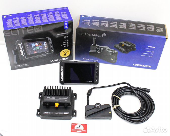 Эхолот Lowrance Elite FS 7 + датчик Active Target