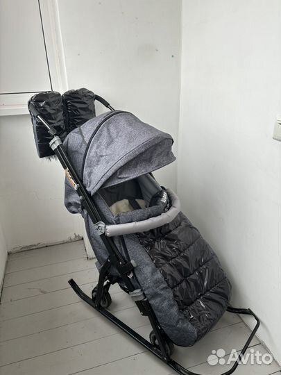 Коляска санки