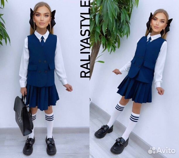 Двойка костюм для девочки 7/8 лет
