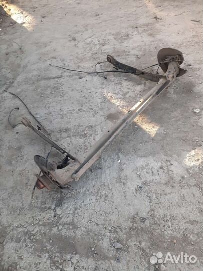 Балка подвески Audi A6 C4 4A 1995 задняя