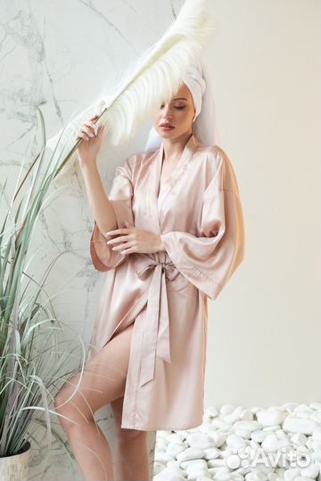 Халат женский кимоно тенсель