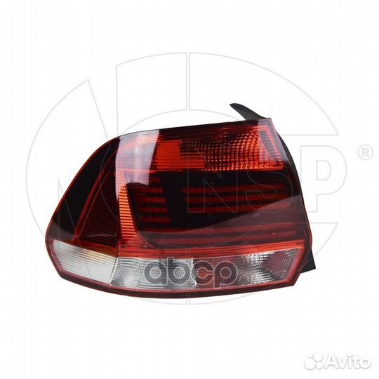 Фонарь задний L (без платы) VW Polo Sedan II 20