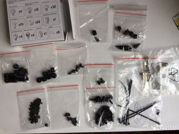 Крепежи к корпусу fractal define r6