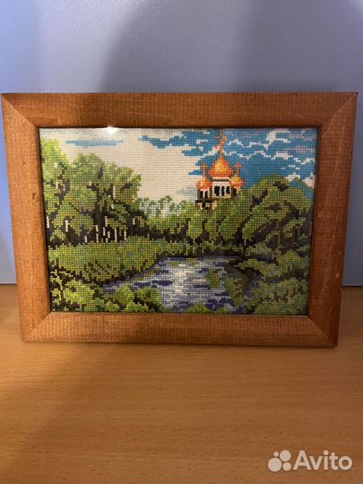 Картина вышитая крестом