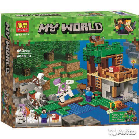 Конструктор 10989 bela Нападение армии скелетов