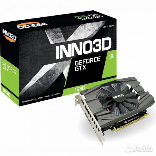 Видеокарта Inno3D GTX1630 compact 531132