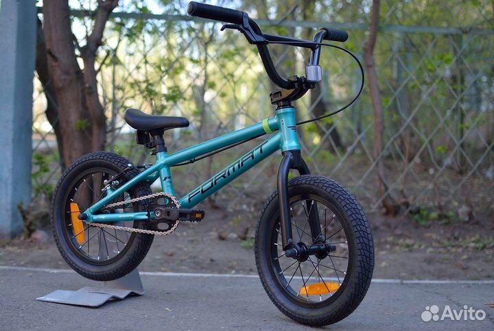 Велосипед Format Kids 14 BMX (2021) зеленый
