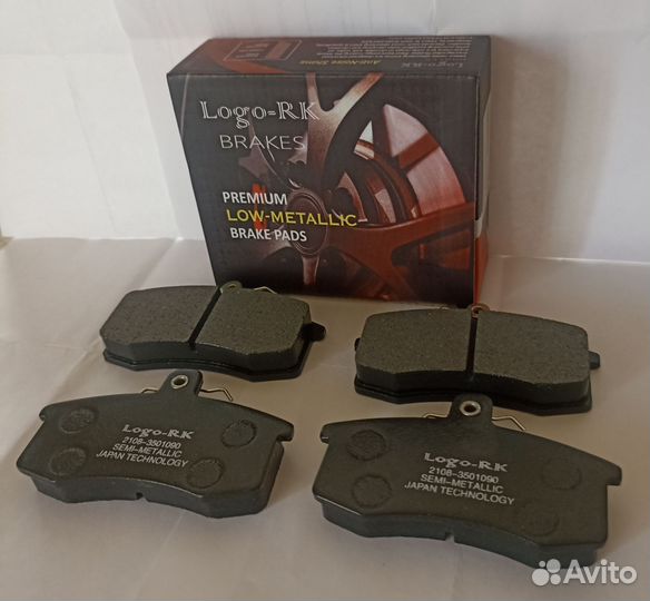 Колодки передние тормозные ваз 2112, 2170 гранта