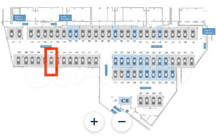 Машиноместо, 14 м²