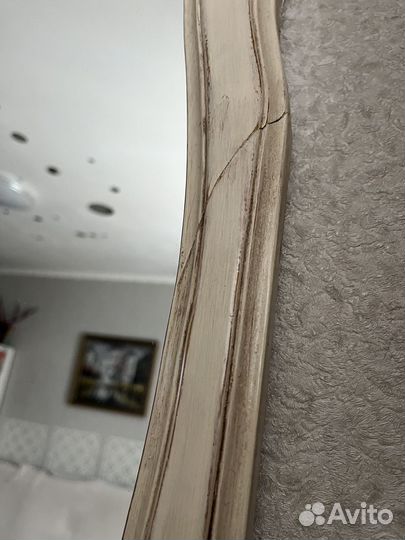 Зеркало старинное винтажное