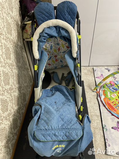 Санки коляска ника 7 3