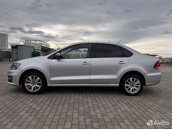 Volkswagen Polo 1.6 AT, 2016, 78 500 км