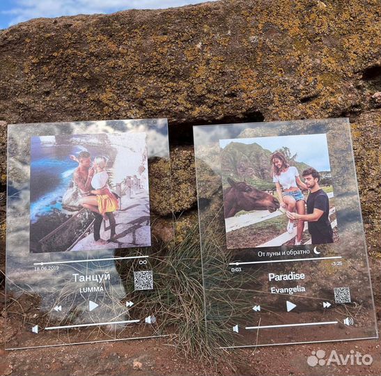 Фоторамка с песней / подарок