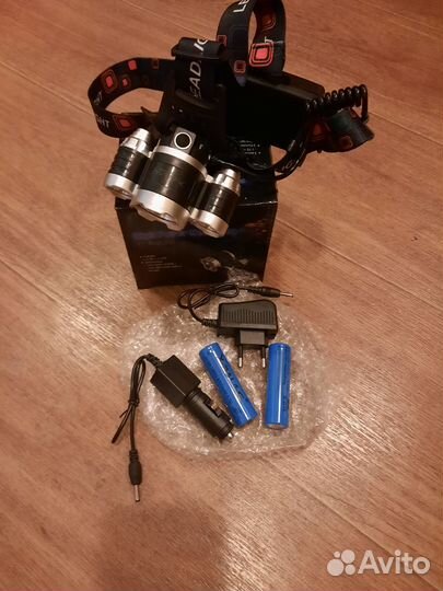 Налобный фонарь торг