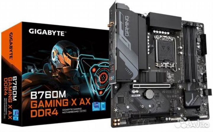 Материнская плата B760M Gaming x ax ddr4 wi fi+bt