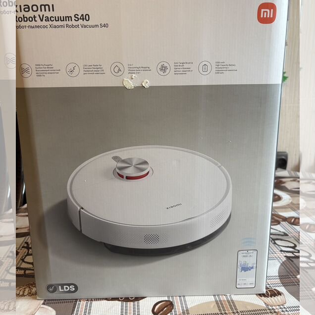 Робот пылесос xiaomi robot vacuum s40