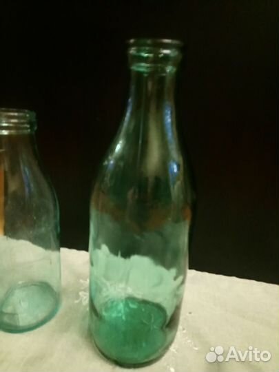 Бутылка молочная СССР