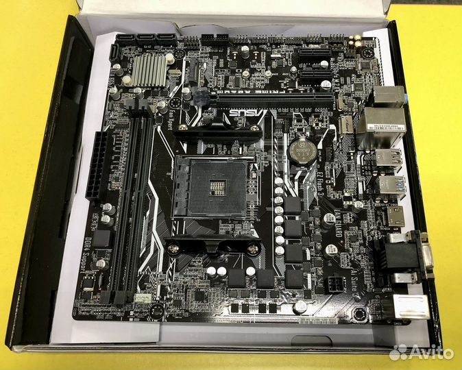 Материнская плата Asus prime A320M-K Soc-AM4 AMD A