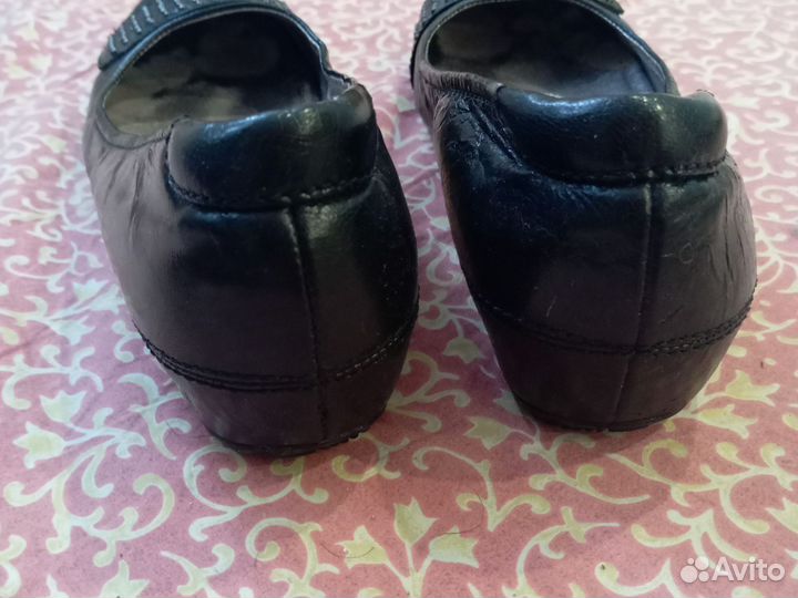 Балетки натуральная кожа 37