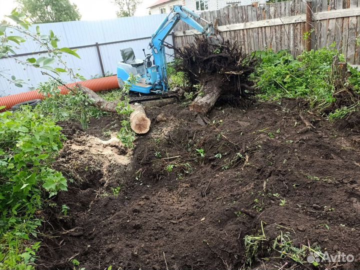 Услуги мини экскаватора