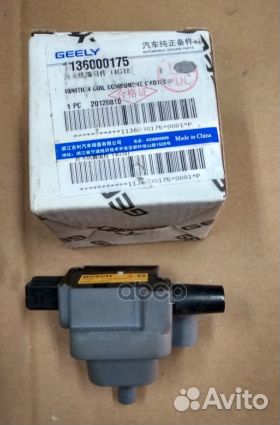 Катушка зажигания 1136000175 geely