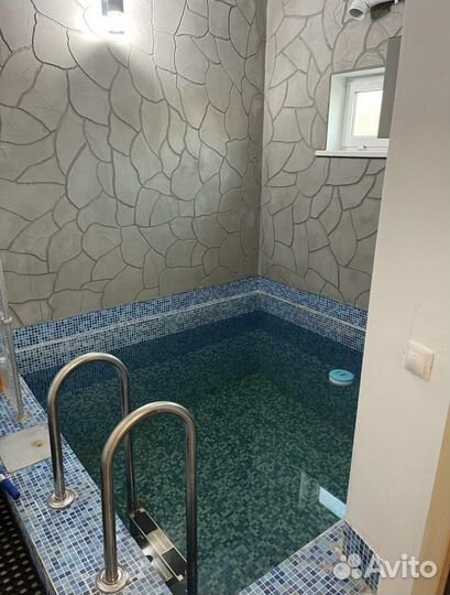 Баня сауна с бассейном