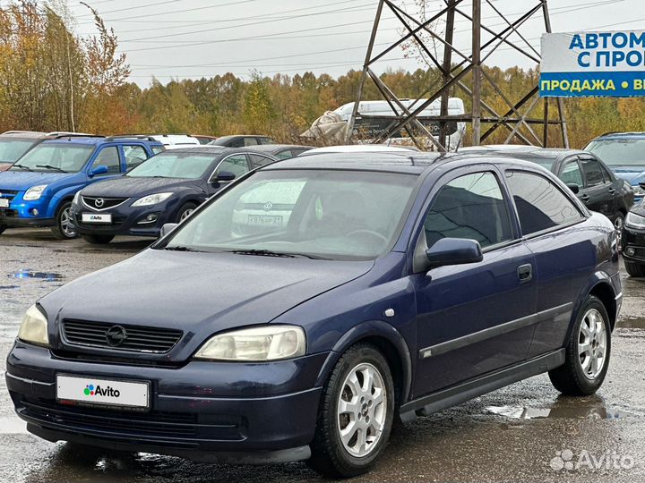 Opel Astra 1.6 МТ, 2001, 205 000 км