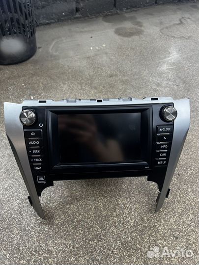 Штатная Магнитола JBL toyota camry v50