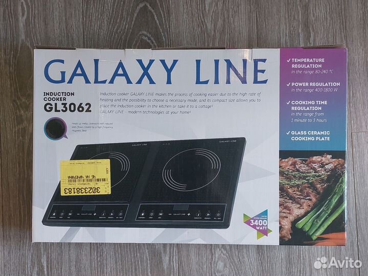 Индукционная плитка gl3062 Galaxy