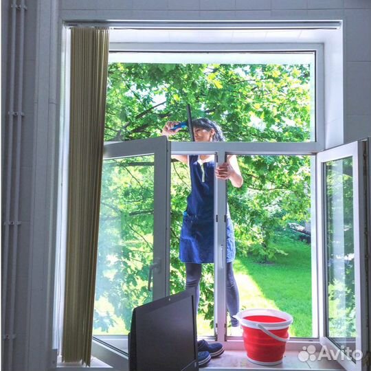 Мойка окон. Уборка квартир