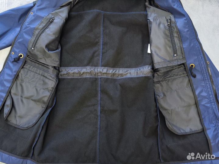 Плащ офисный военный синий новый р.48