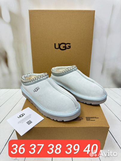 Бабуши UGG Tasman Slipper Burnt замша /36-40