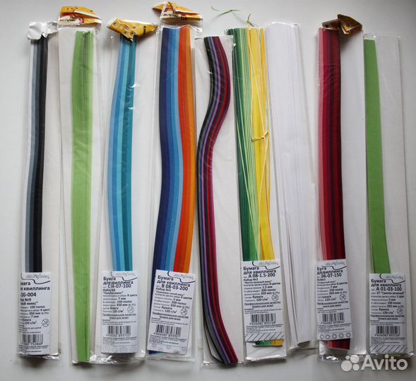 Бумажные полоски для квиллинга