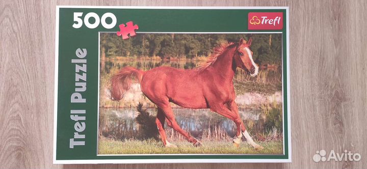 Пазлы с лошадью(500 деталей)