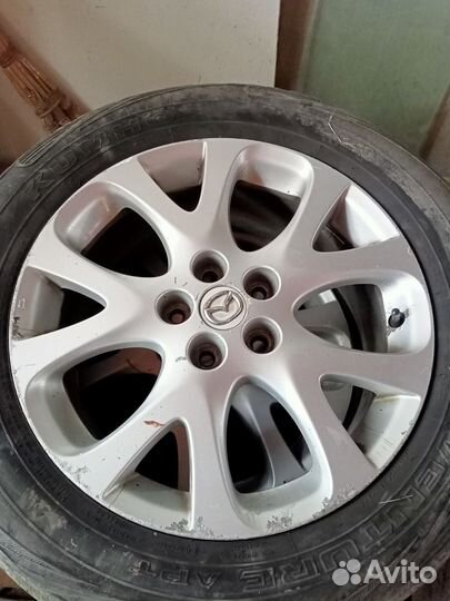 Литые диски Mazda r18 kumho