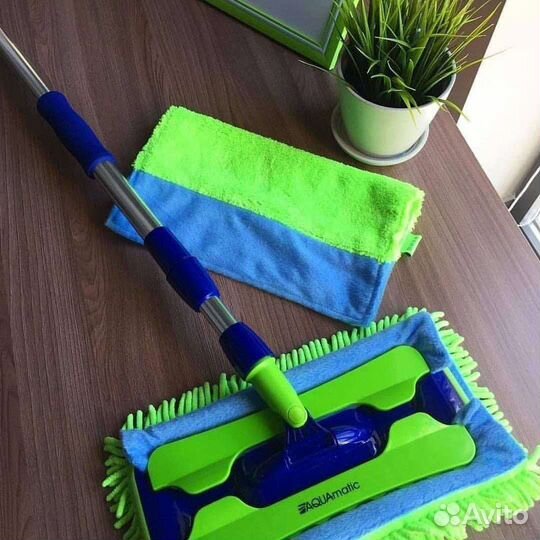 Швабра универсальная+салфетка GreenWay