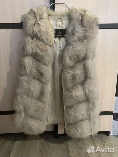 Жилетка меховая женская 44 46 48