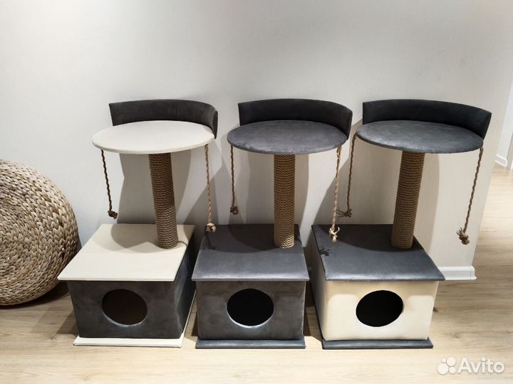 Домик когтеточка лежанка для кошки