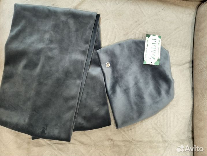 Шапка и снуд новый женский