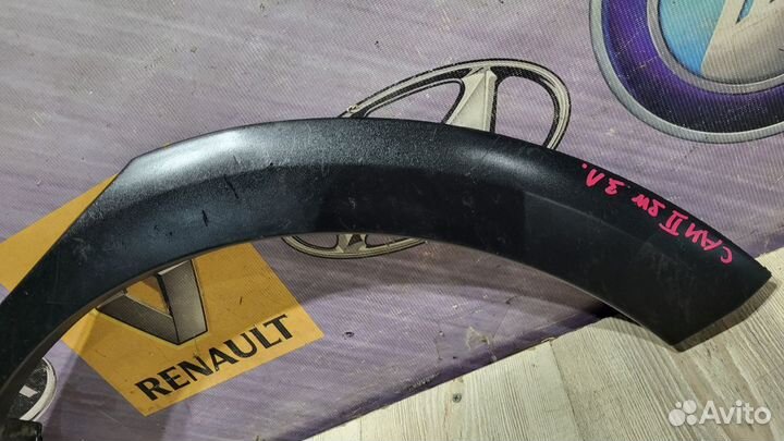 Накладка Молдинг крыла renault sandero 2 stepway Лев