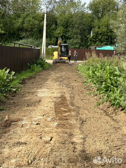 Услуги -Аренда 3.5-6 тонн Мини Экскаватора