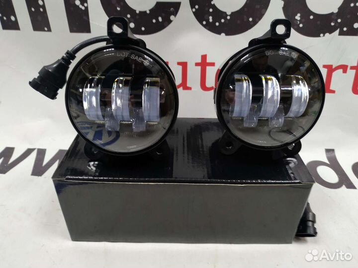 Птф туманки Шевроле Нива Led 50w 5 линз комплект