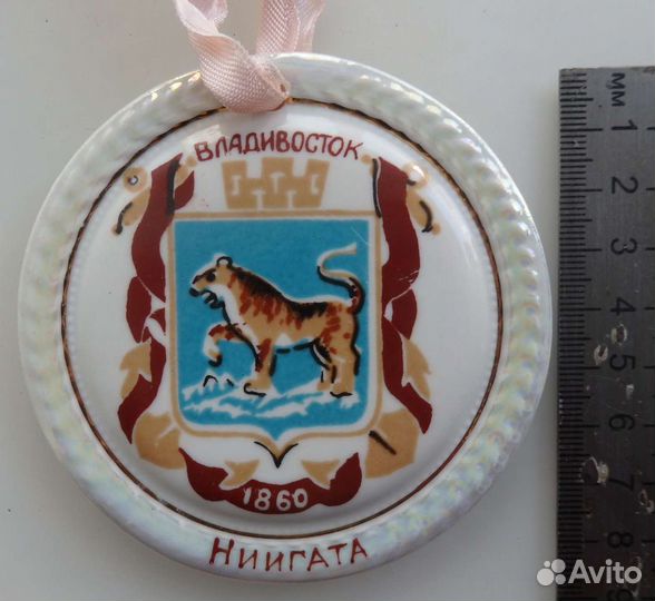 Памятная медаль. Владивосток - Ниигата. Международ